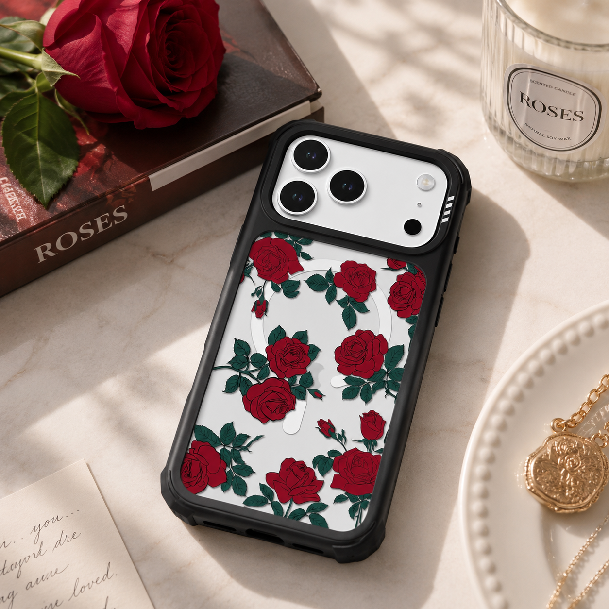 Vintage Roses iPhone Case for 17 / PRO / PRO MAX
