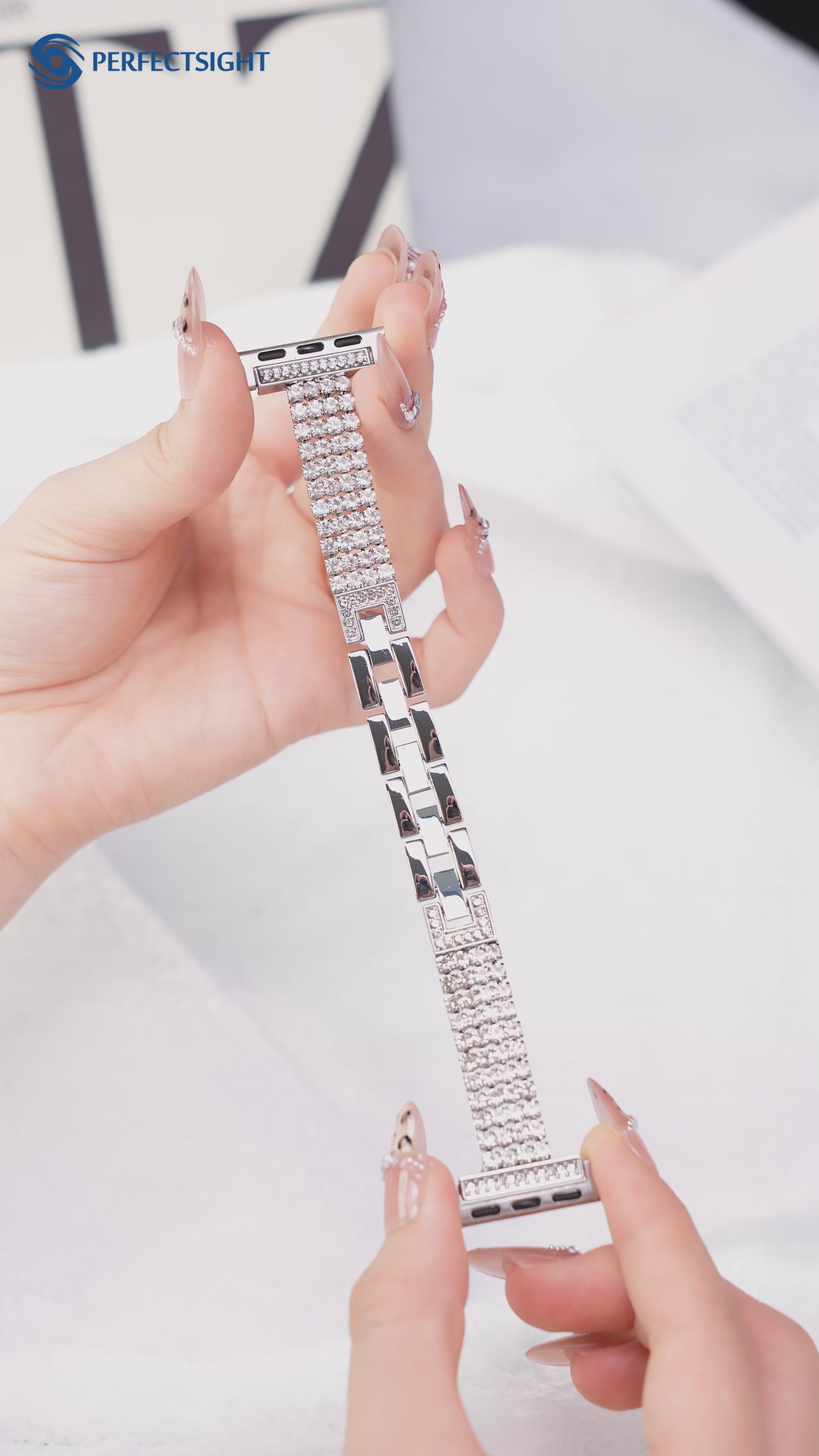 Rhinestone Metal Band for Apple Watch