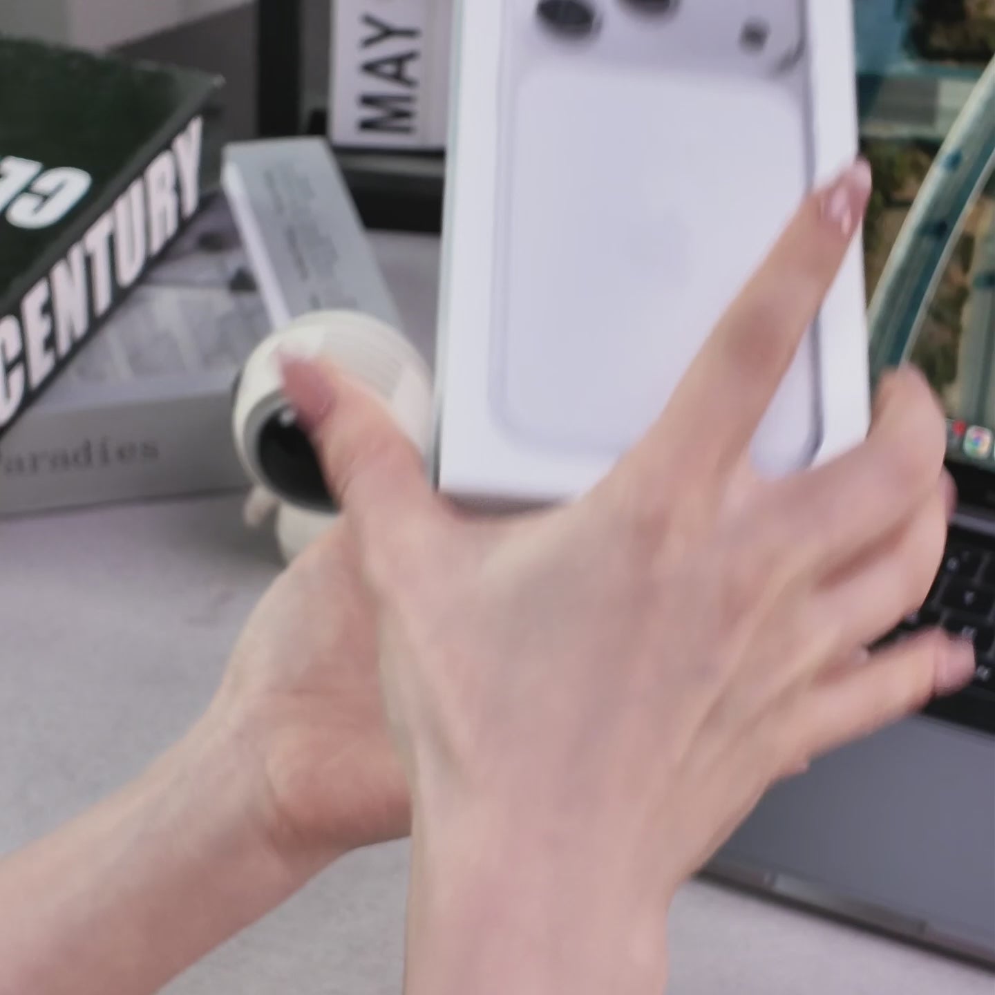 Matte Magnetic Kickstand iPhone Case